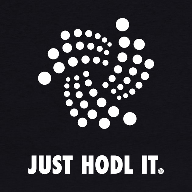 Just Hodl It : Iota by CryptoTextile